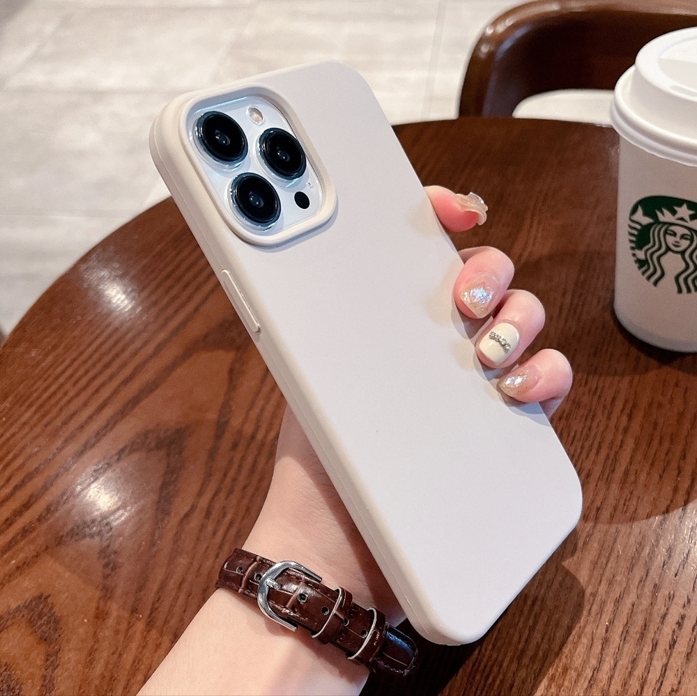 Silicone case for iPhone 15, iPhone 14, iPhone 13, iPhone 12, iPhone 11, SE Case